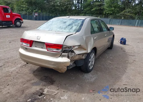 2004 Honda Accord 3.0 Ex из США, поврежденный, VIN 1HGCM66534A076174